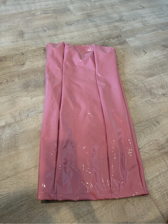 Fashion Nova Dresses & Skirts - Fashion Nova Patent Pencil Skirt in Dusty Rose